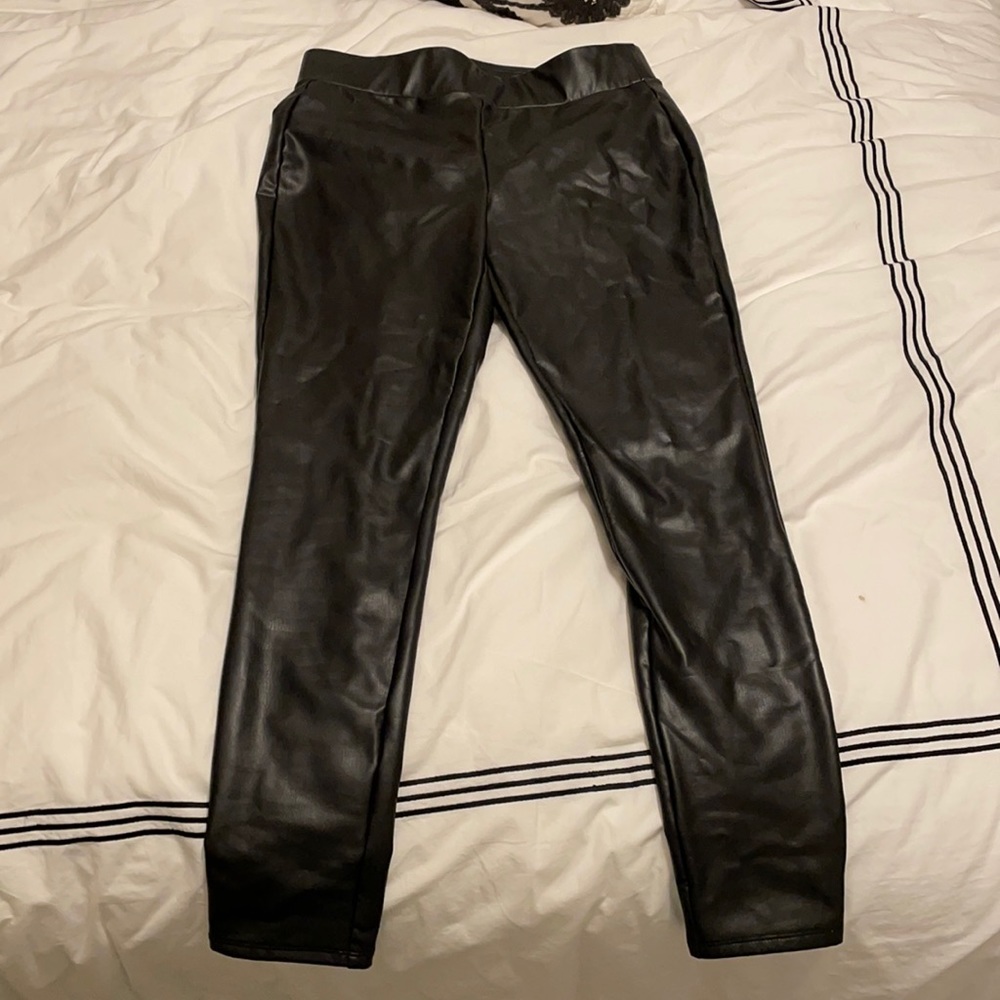 Loft Leather Leggings- Never Worn